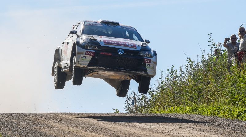 Oliver Solberg (N), Aaron Johnston (GB), Volkswagen Polo GTI R5 #6, ERC, Latvian Rally Championship, Lõuna-Eesti Ralli (EST), 30-31 August 2019