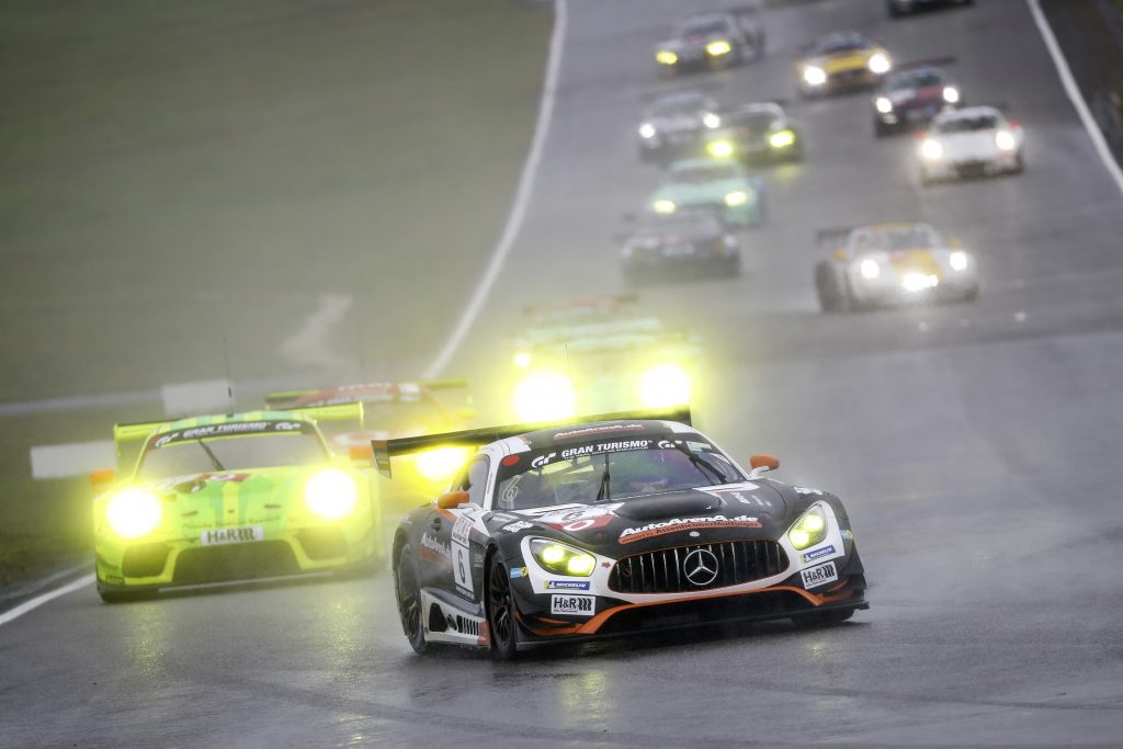 Mercedes-AMG GT3 #6 von BLACK-FALCON AutoArena Motorsport