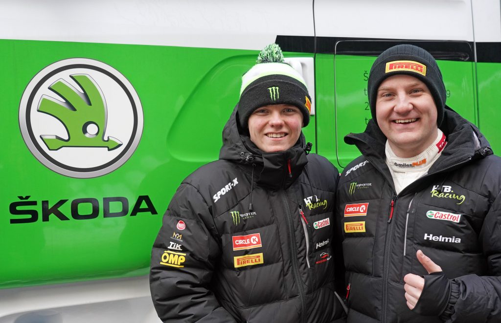 ŠKODA Motorsport kooperiert mit Oliver Solberg in der WRC3