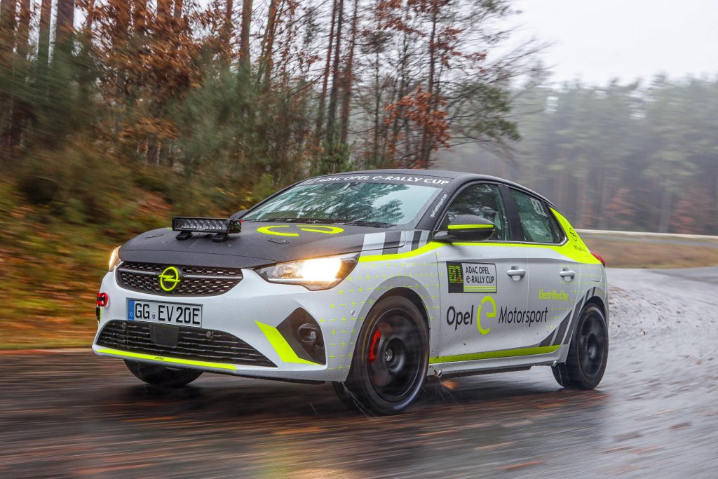 Holzer Motorsport und Michelin sind neue Partner beim ADAC Opel e-Rally Cup