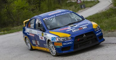 Hermann Gaßner sen. wird Dritter in der Mitropa Rally Cup Wertung der Rally Nova Gorica in Slowenien